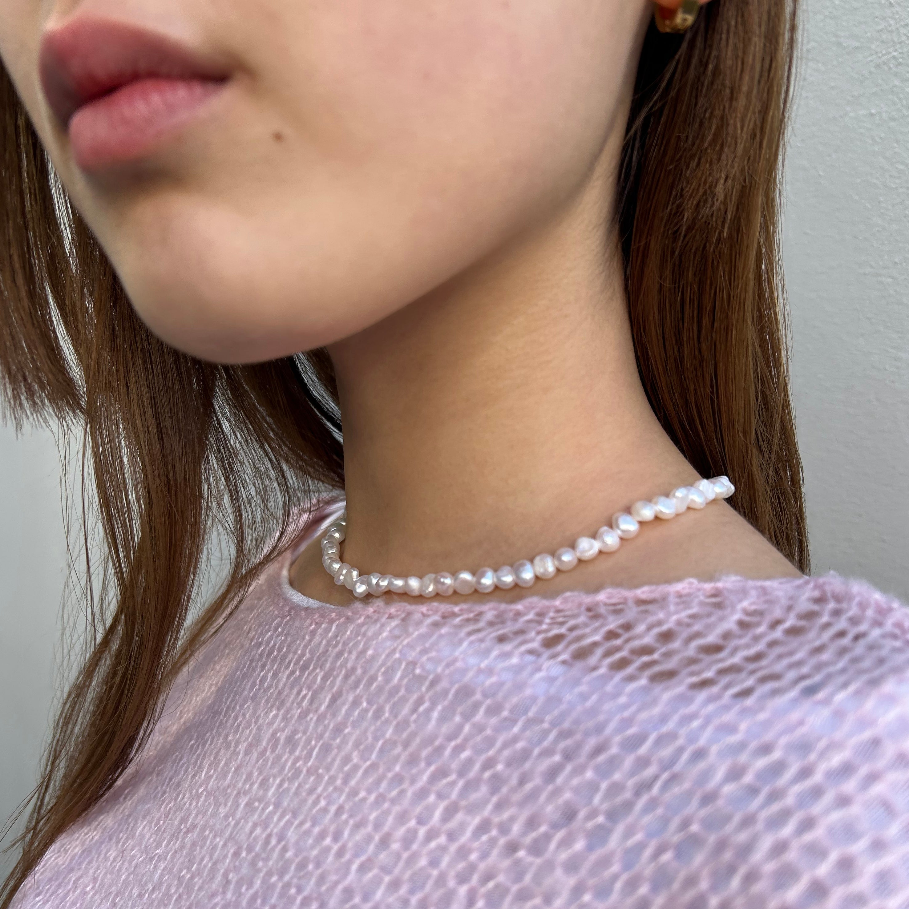 くにちゃん様おまとめ　カービングパールのネックレス　オイスターパールネックレス MOUNIR＜ムニール＞ネックレス （パール）（2241470）｜MOUNIR