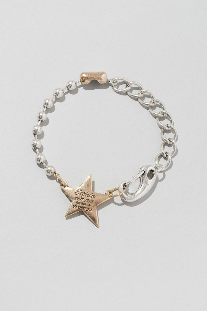 ソフィア スター ID プレート ブレスレット – GOLDY Onlinestore