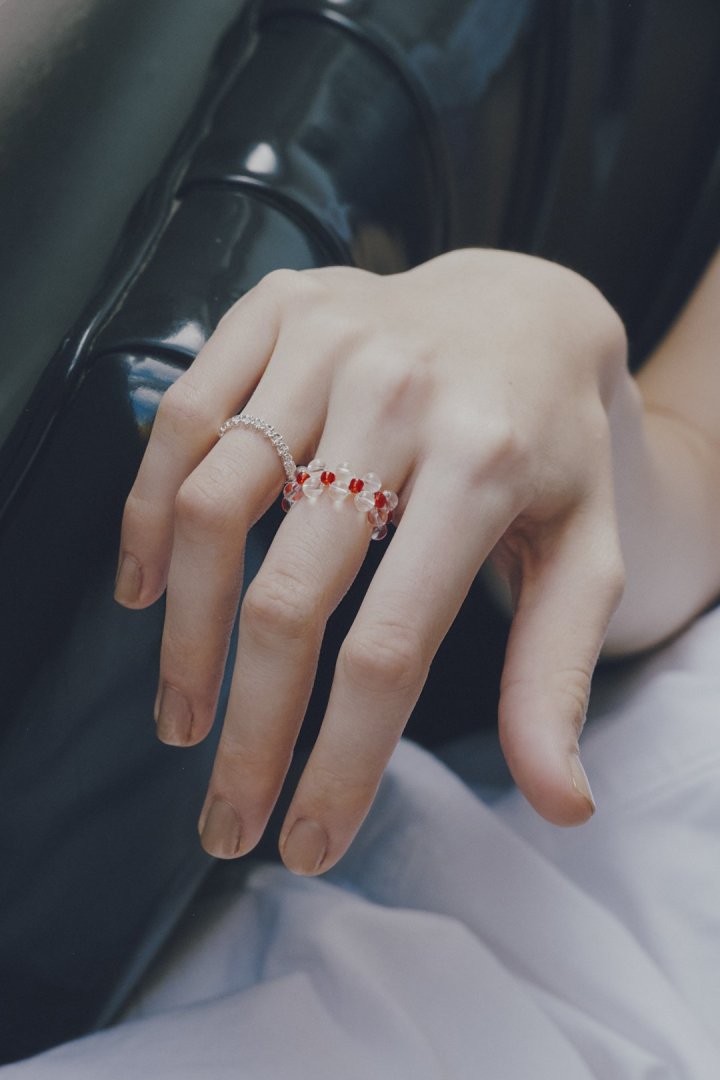 バイカラー ビーズ セット リング – GOLDY Onlinestore