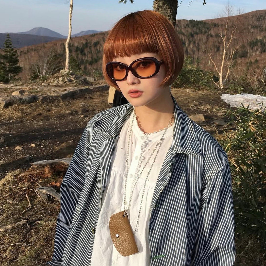 ネックレス感覚で付けてもオシャレなグラスホルダー★