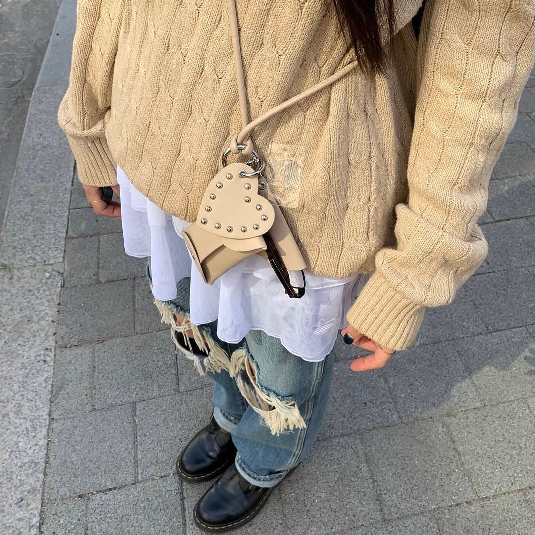 【KOREA SNAP】マルチホルダーもベーシュで合わせて統一感のあるコーディネートに♡