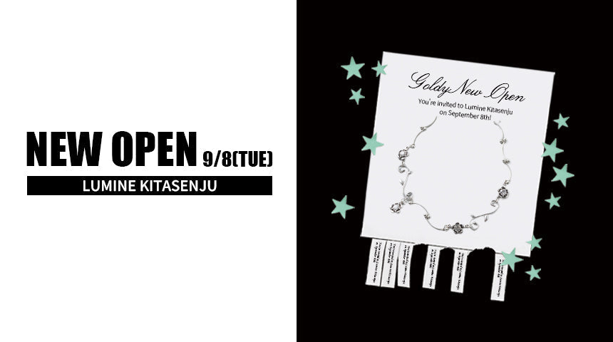 GOLDY LUMINE北千住店 NEW OPEN！