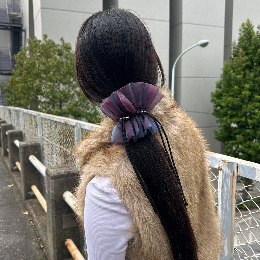 後ろ姿をオシャレに飾るドロストシュシュ♡