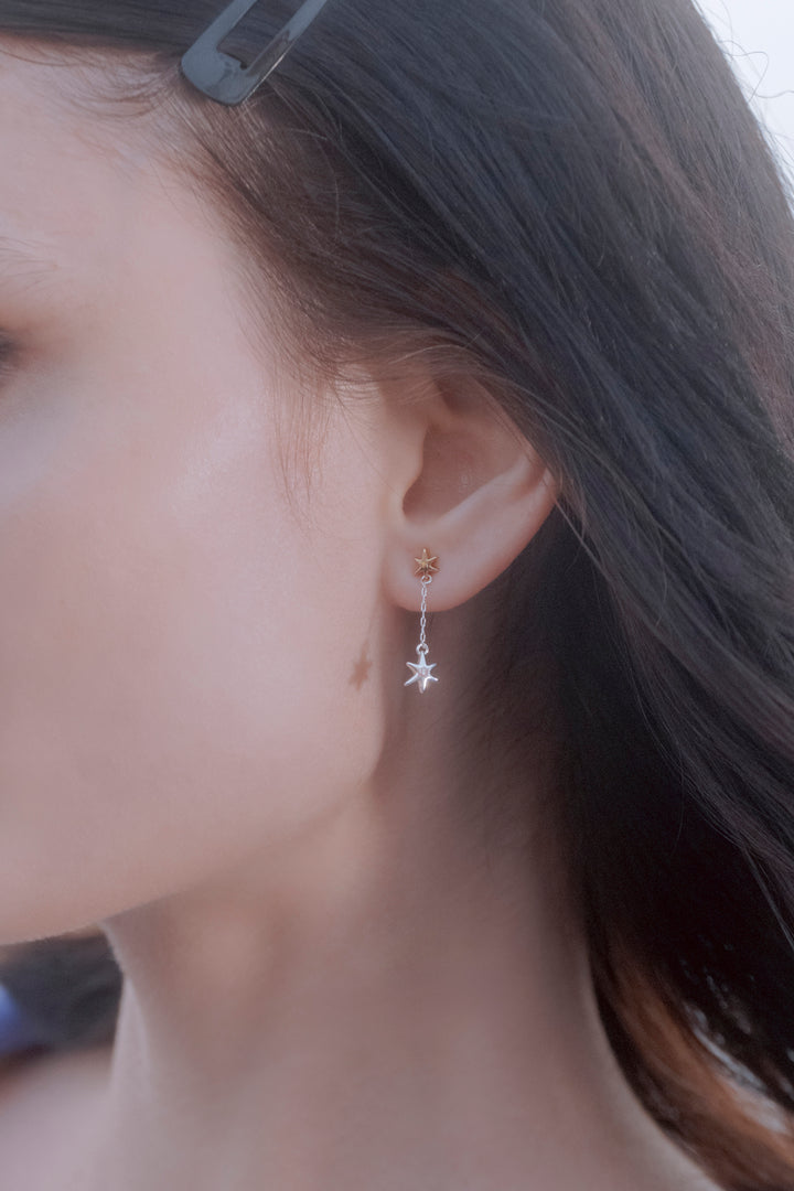 ハング プチ アスタリスク ピアス