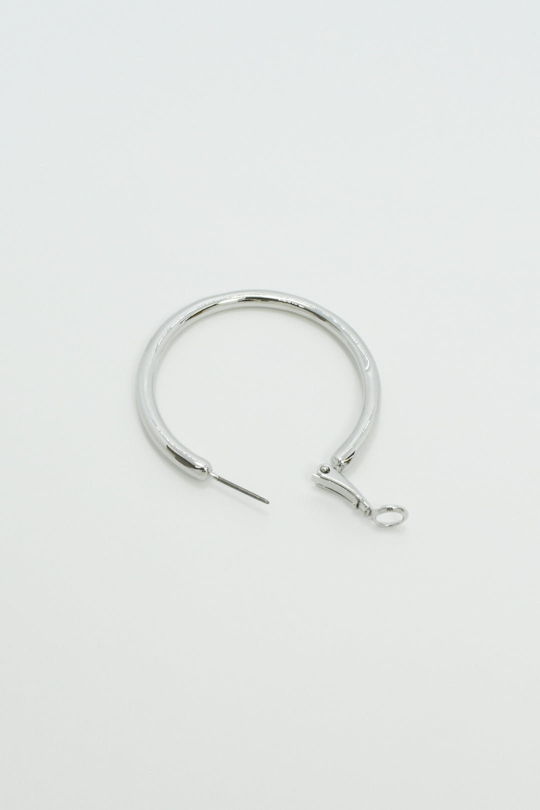 メタル フープ ワンタッチ ピアス