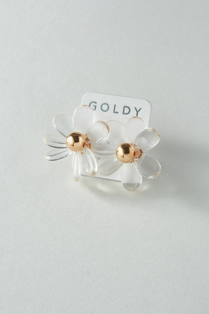 クリア フラワー ピアス – GOLDY Onlinestore