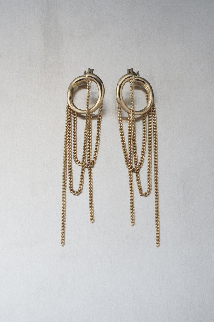 ニューメラス チェーン フープ ピアス – GOLDY Onlinestore