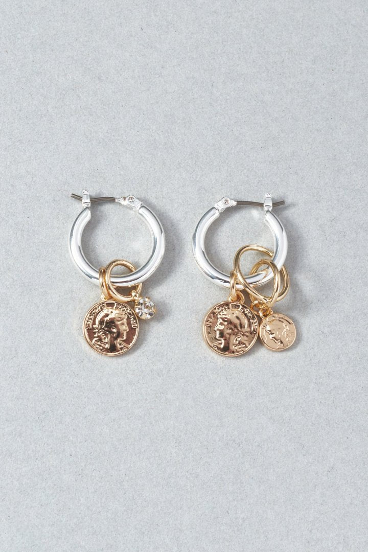 アッセンブル コイン チャーム ピアス – GOLDY Onlinestore