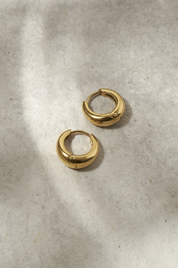 ナロー ドロップ ワンタッチ ステンレス ピアス