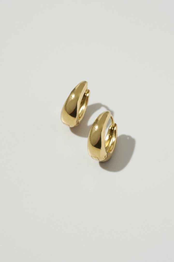 ナロー ドロップ ワンタッチ ステンレス ピアス