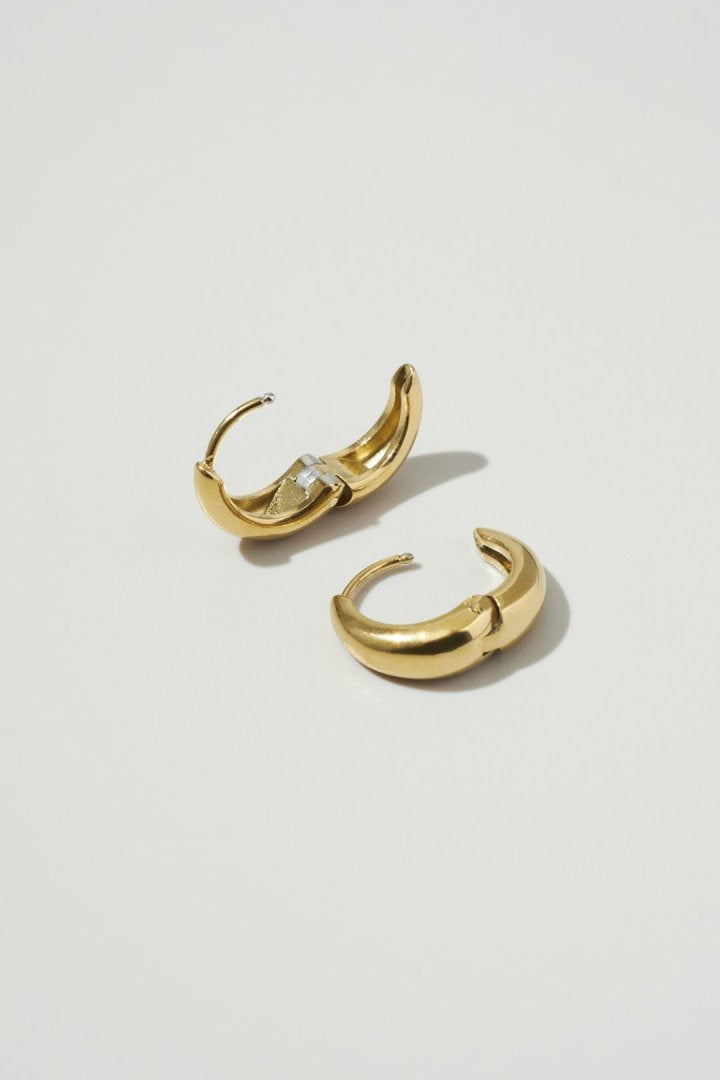 ナロー ドロップ ワンタッチ ステンレス ピアス