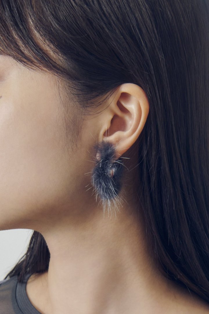 ミンク ファー フープ ピアス – GOLDY Onlinestore