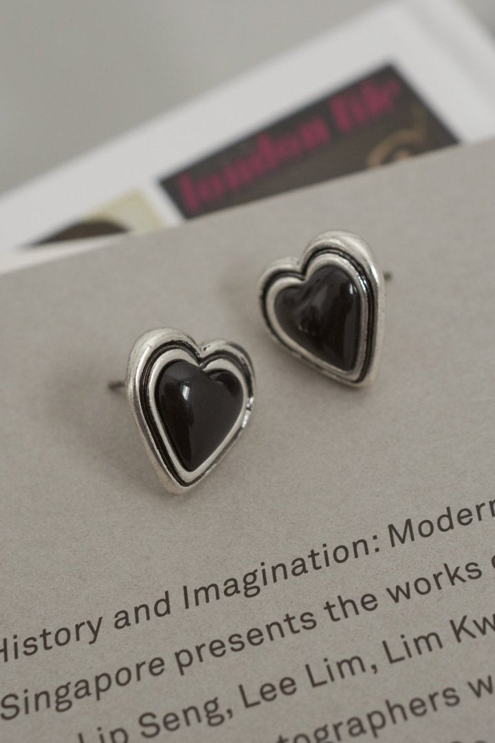 ブラック ハート ピアス – GOLDY Onlinestore