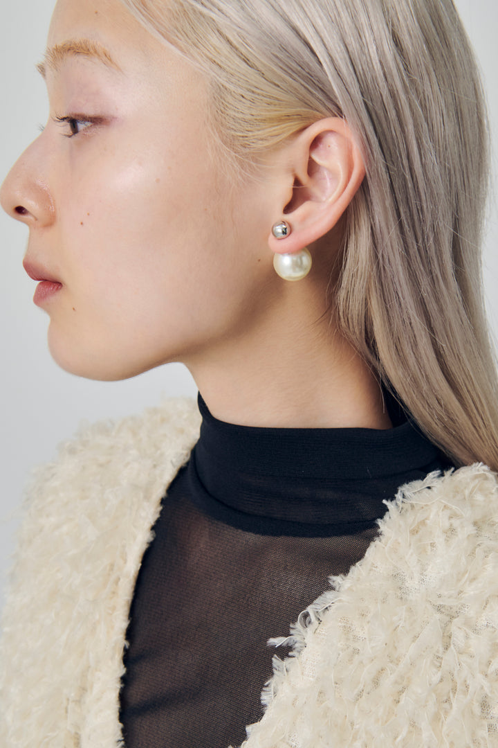 ビッグ パール ２WAY ピアス