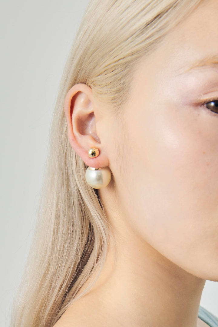 ビッグ パール ２WAY ピアス