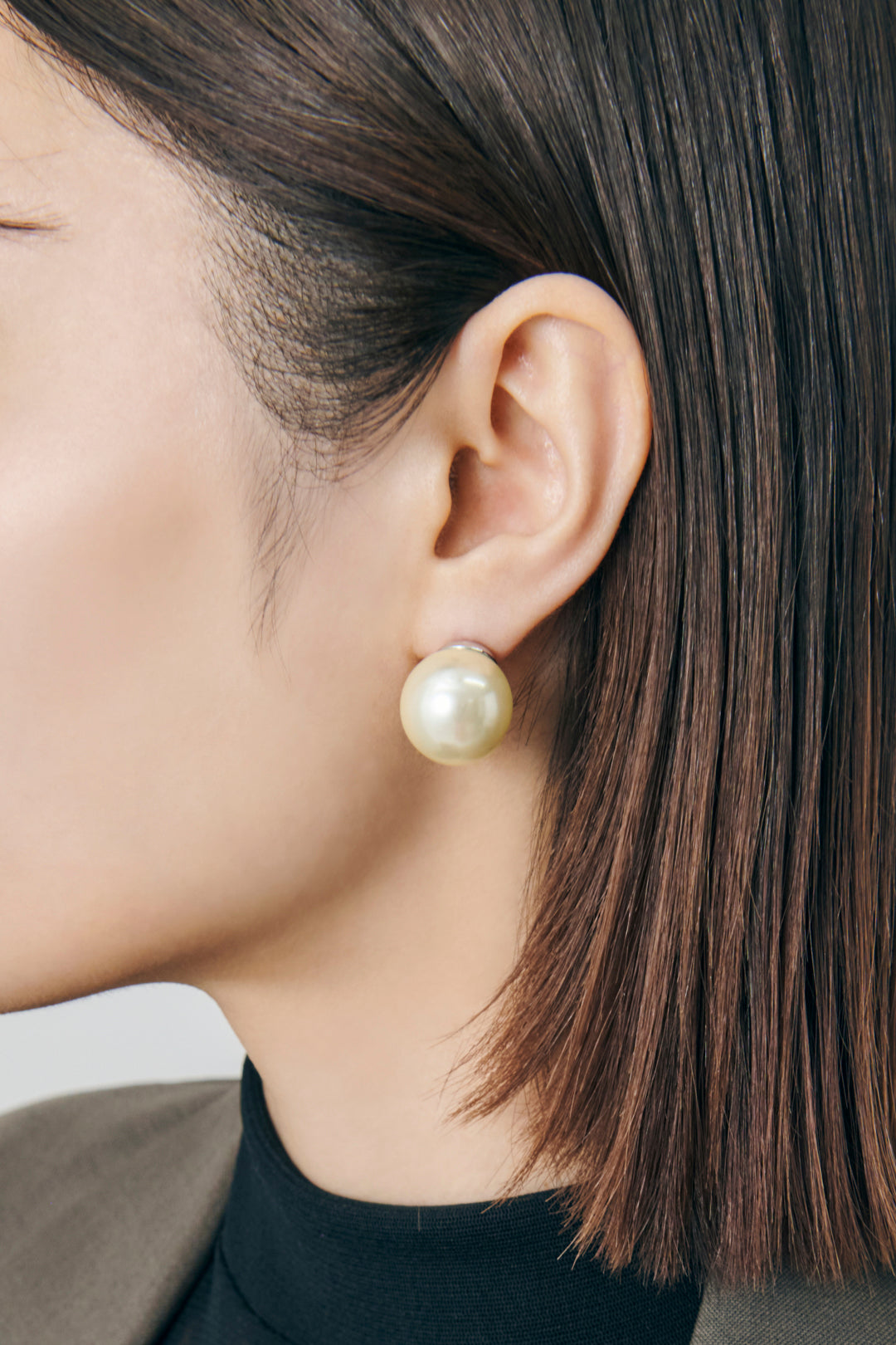 ビッグ パール ２WAY ピアス