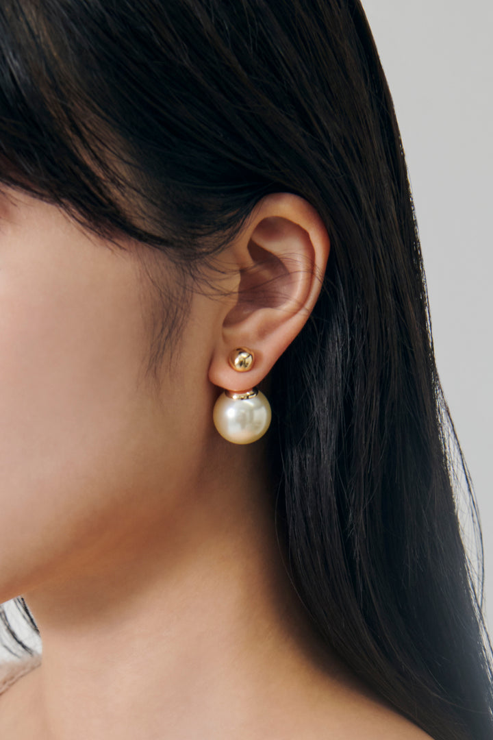 ビッグ パール ２WAY ピアス
