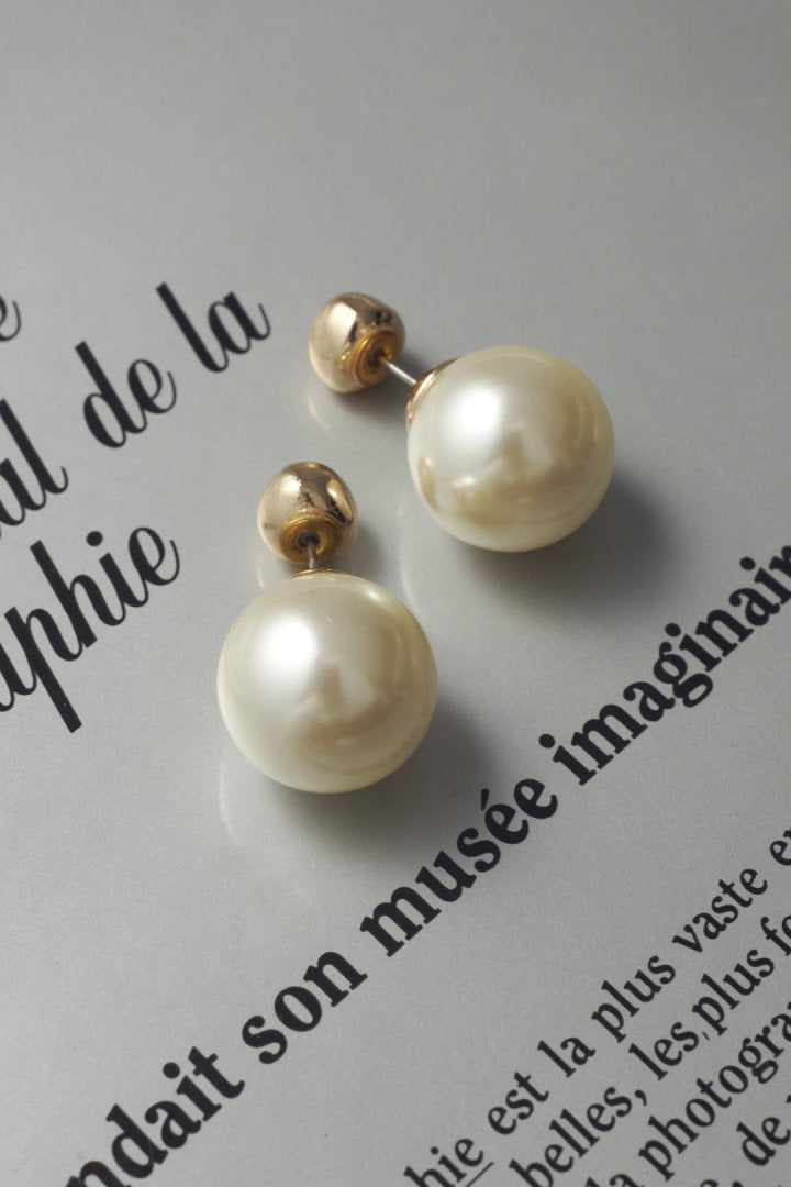 ビッグ パール ２WAY ピアス
