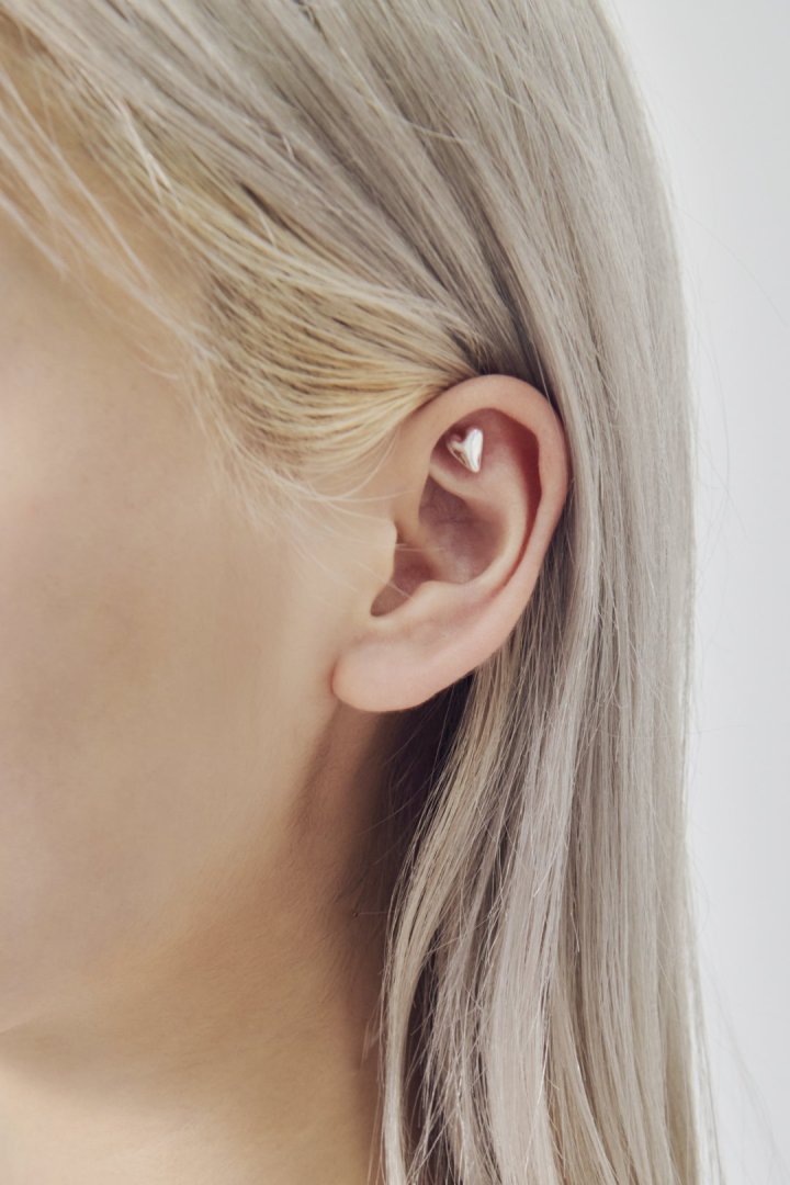 プチ ハート ピアス