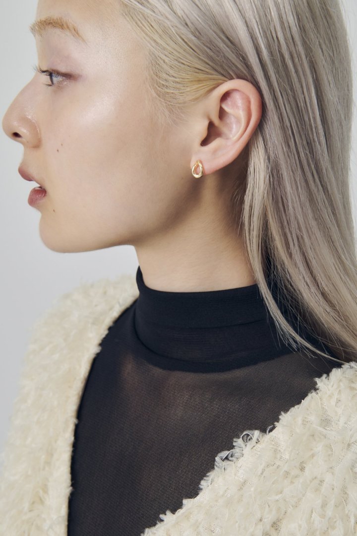 プチ ニュアンス ドロップ ピアス