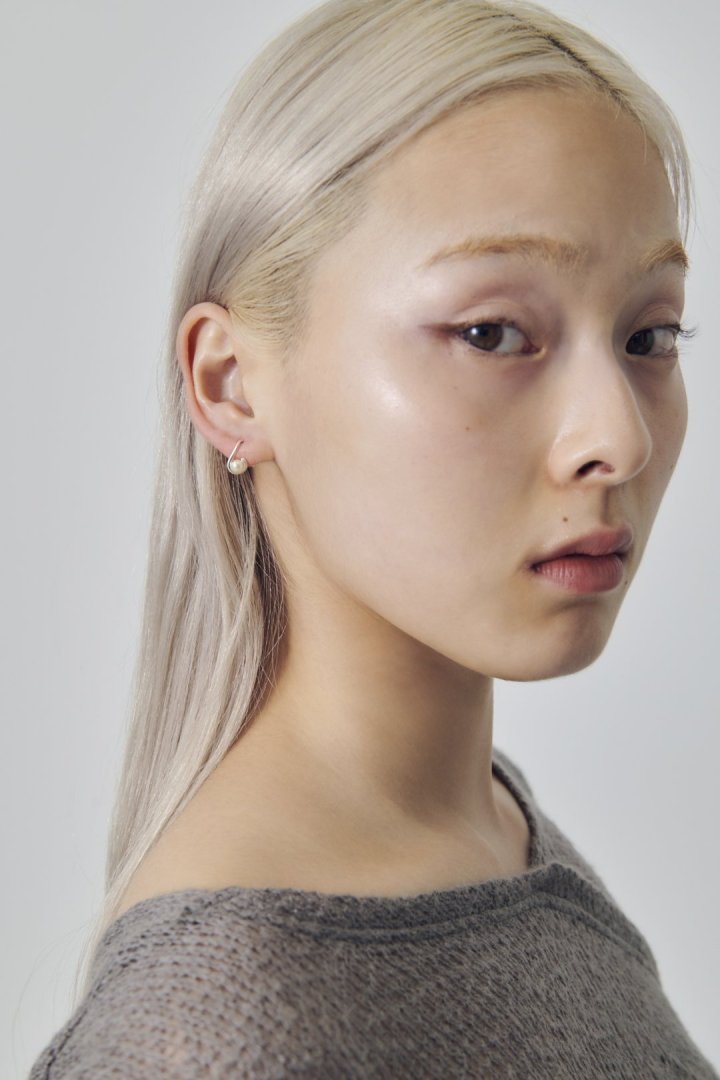 プチ ドロップ パール ピアス