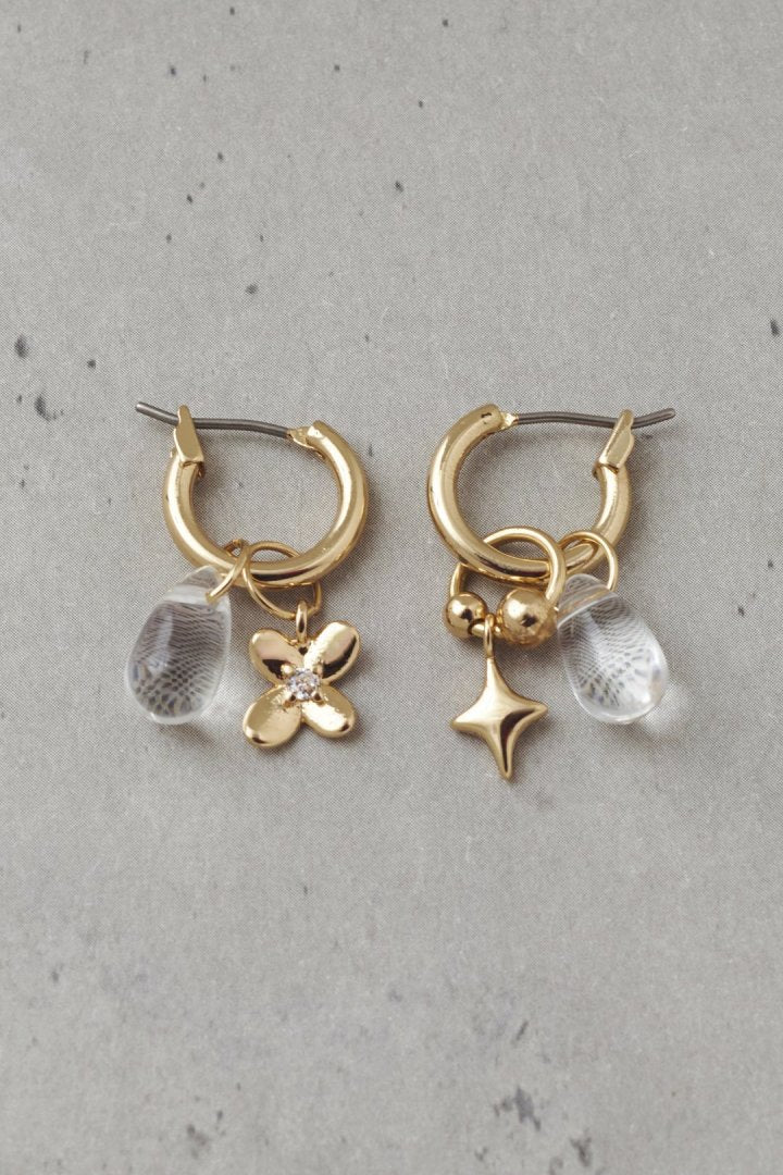 トゥインクル ブルーム ピアス