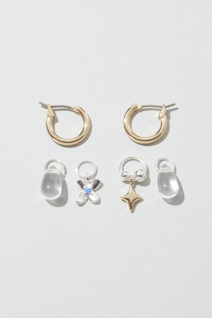 トゥインクル ブルーム ピアス