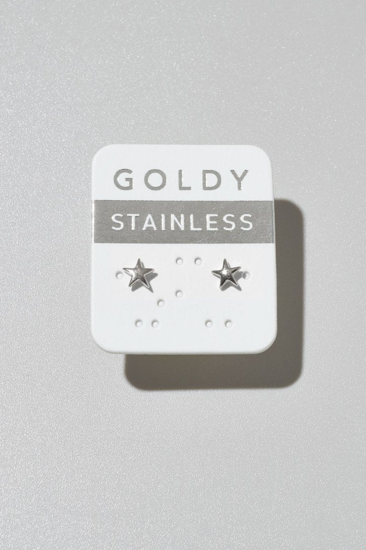 プチ スター ステンレス ピアス