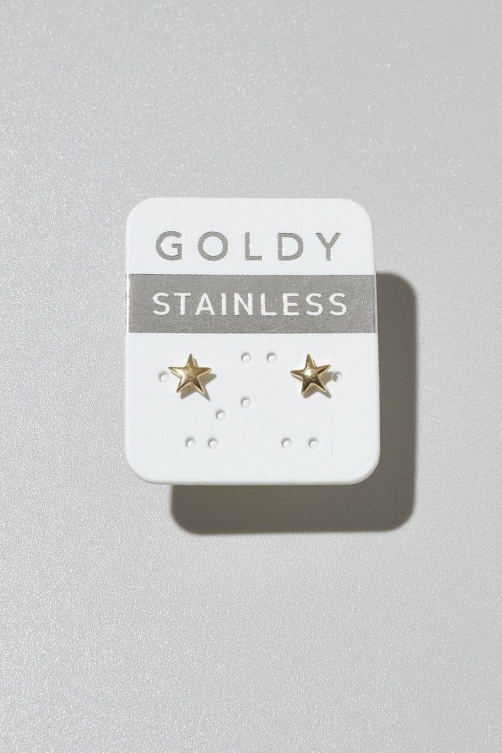 プチ スター ステンレス ピアス