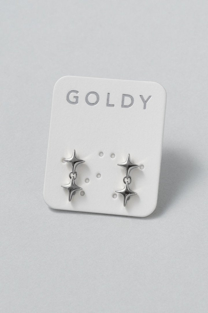 ダブル トィンクル ピアス