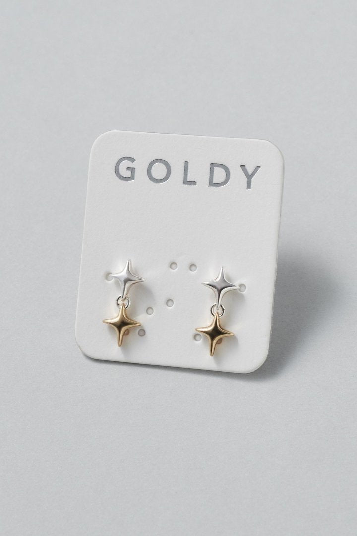 ダブル トィンクル ピアス