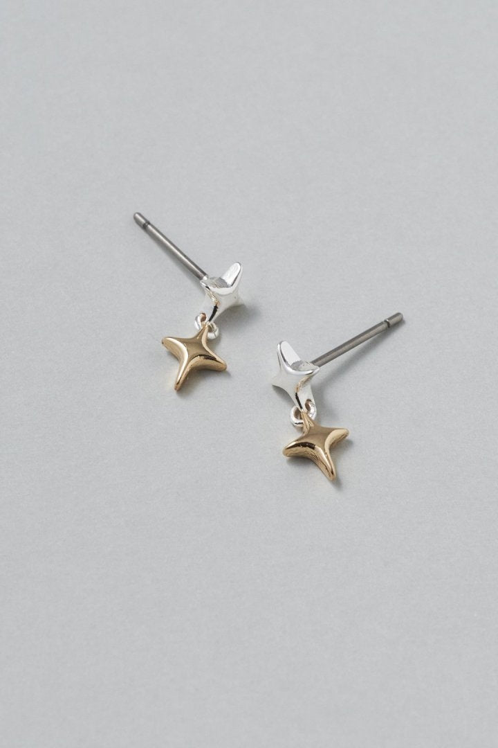 ダブル トィンクル ピアス