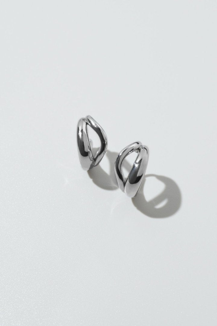 ブランチング フープ ワンタッチ ステンレス ピアス