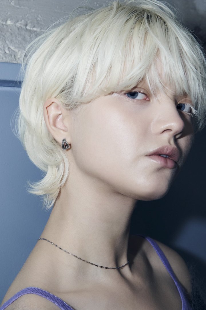 ブランチング フープ ワンタッチ ステンレス ピアス