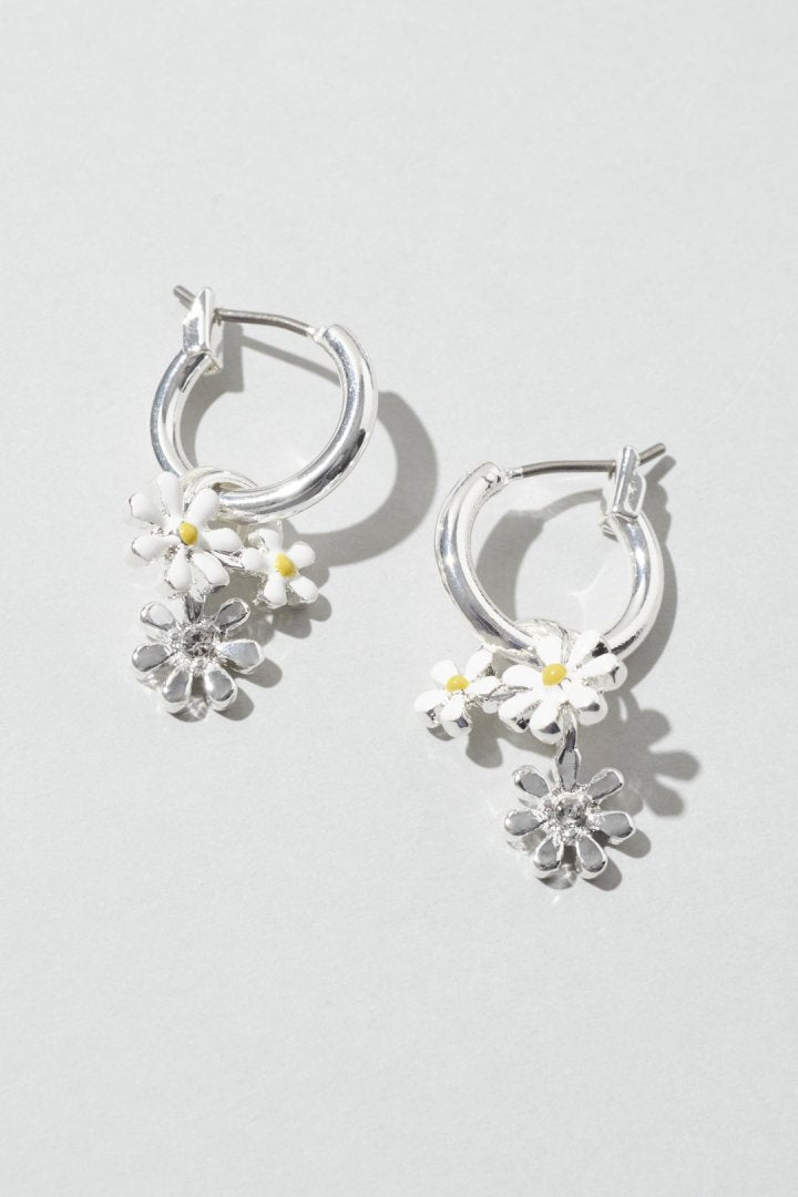 カラー ブルーム ピアス