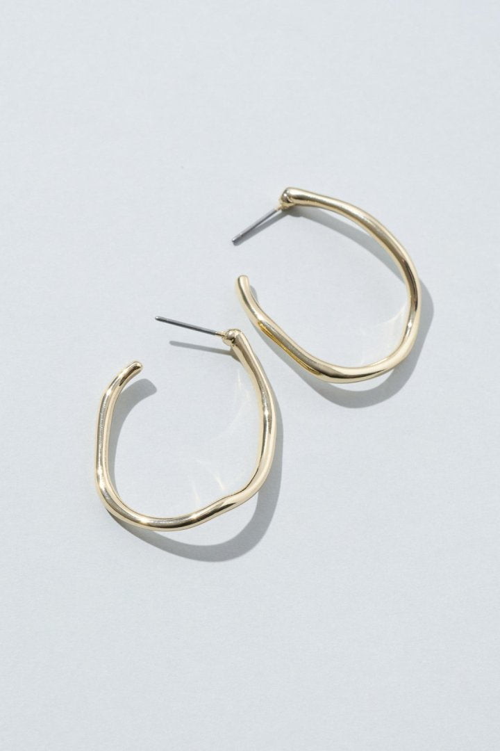 カーヴィー ライン ワイド ピアス