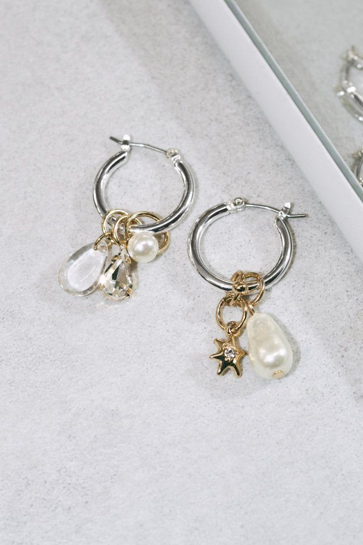 アッセンブル グロウ チャーム ピアス