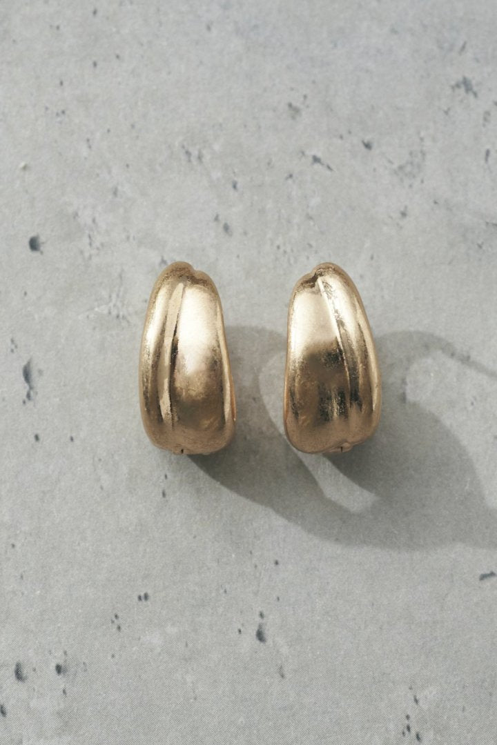 ニュアンス デント フープ ワンタッチ ピアス