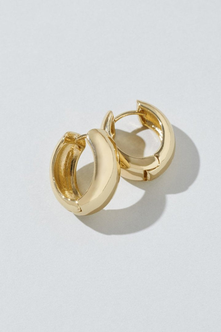 ワイド フープ ワンタッチ ピアス