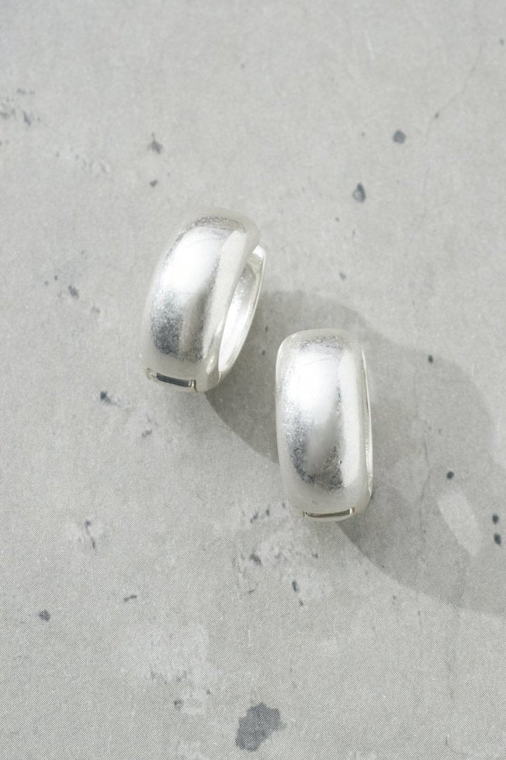 ワイド フープ ワンタッチ ピアス