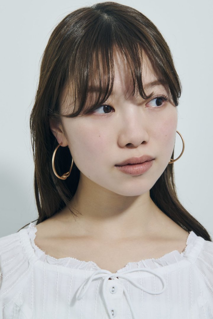 リンキング ビッグ フープ ピアス
