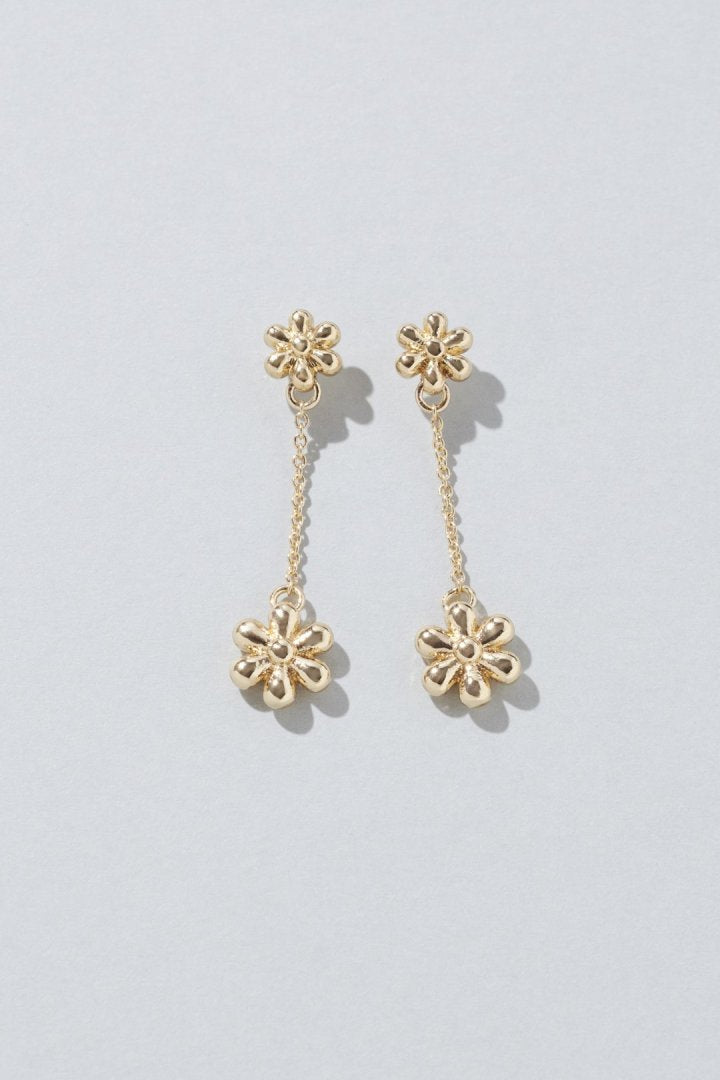 ハング プチ フラワー ピアス