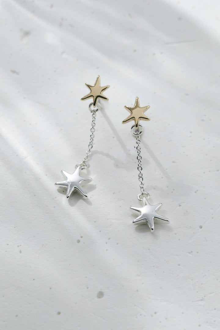 ハング プチ アスタリスク ピアス