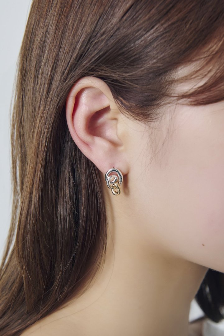 ニュアンス サークル ピアス