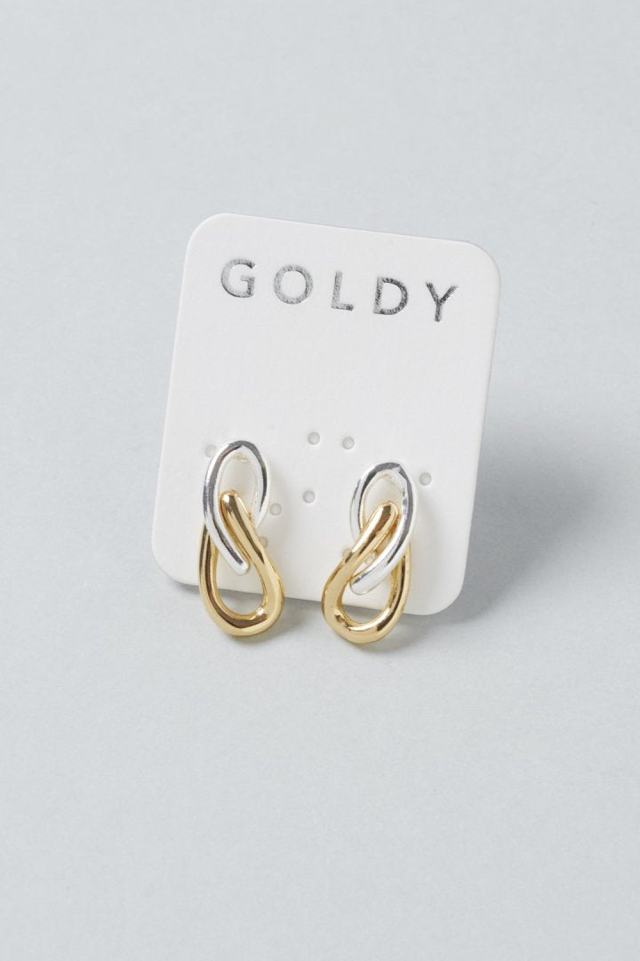オーバル リンク ピアス