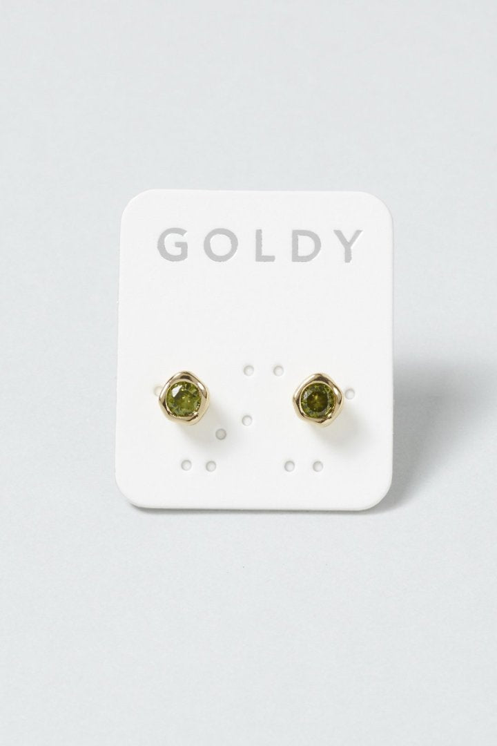 プチ キュービックジルコニア ピアス