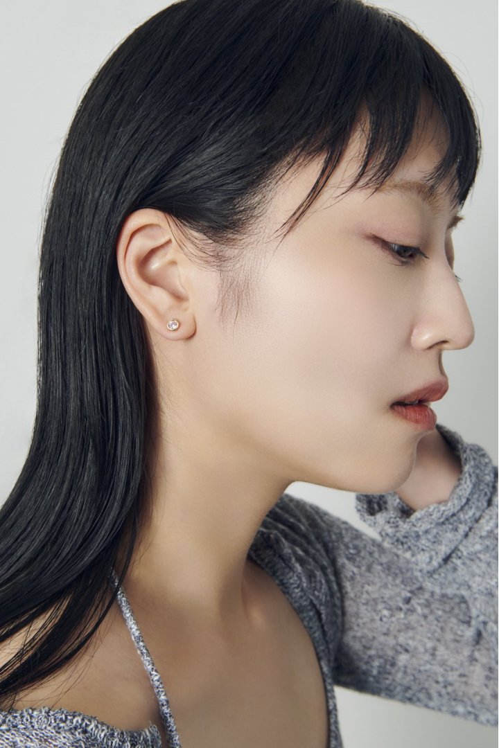 プチ キュービックジルコニア ピアス