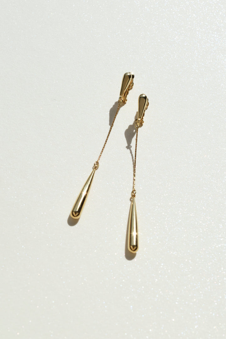 スレンダー ライン ロング イヤリング