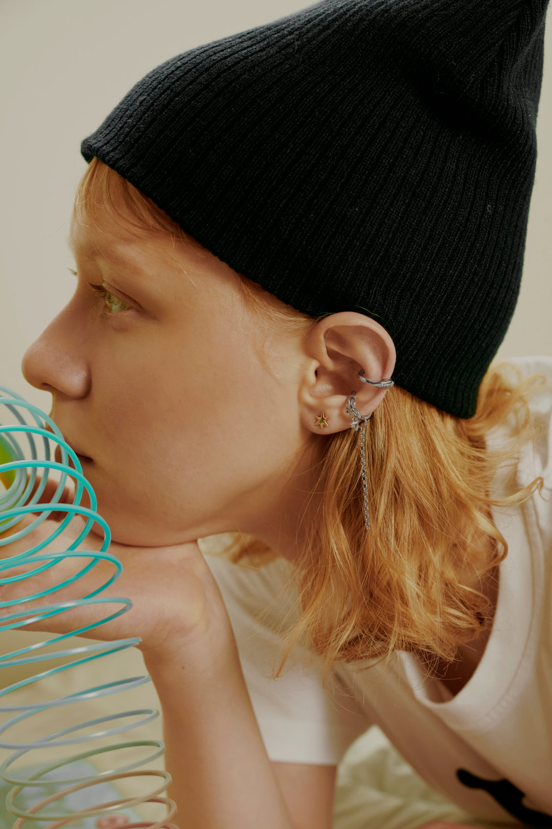 トリプレッツ ホール チャーム イヤーカフ