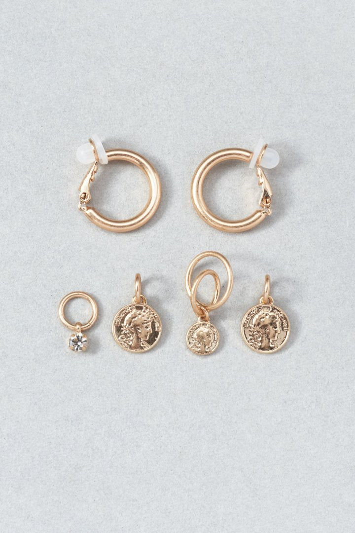 アッセンブル コイン チャーム イヤリング – GOLDY Onlinestore